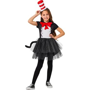 Imagem de InSpirit Designs Fantasia infantil Dr. Seuss Cat in the Hat | Oficialmente licenciada | Fantasia infantil | Fantasia de cosplay, SM