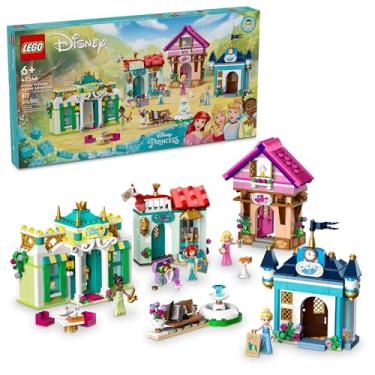 Imagem de LEGO Set Disney Princess 43246 Disney Princesas – Aventuras no Mercado 817 peças