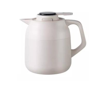 Imagem de Garrafa térmica térmica térmica avançada bule de chá estufado de cerâmica bule de chá estufado bule de chá com isolamento térmico doméstico panela de isolamento térmico bule de chá estufado garrafa