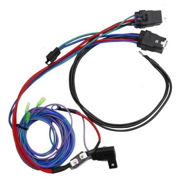 Imagem de Saihisday Chicote de cabos de fiação de placa, unidade de acabamento de inclinação marítima kit de chicote de fios de placa de substituição para unidade de acabamento de inclinação CMC/TH Marine Placa