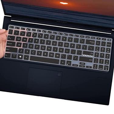 Imagem de Capa de teclado para Vivobook Pro 16X OLED M7600 N7600 de 15,6 polegadas, ASUS Vivobook Pro 15X OLED M6501 M3500 K3500 M6500, Vivobook Pro K571GT
