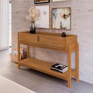 Imagem de Aparador 2 Gavetas Lizz Casa D - Cedro