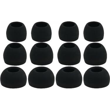 Imagem de 12 peças (ALL-B) 4S / 4M / 4L - Conjunto de adaptadores de ouvido de substituição para LG HBS-700 Tone, HBS-730 Tone +, HBS-750 Tone Pro, HBS-760 HBS-800 Tone Ultra e HBS-900 Tone Infinim Infinim no fone de ouvido