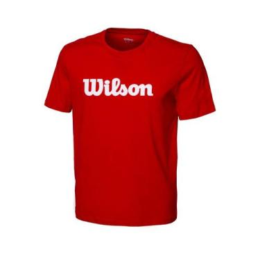 Imagem de Camiseta Masculina Wilson Cor Vermelho