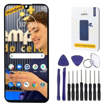 Imagem de Tela Frontal Display Lcd Compatível Moto E6s Empório Standard Preto