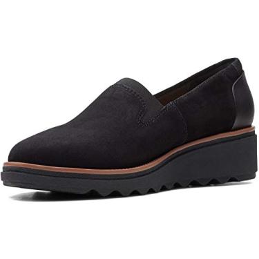 Imagem de Clarks Mocassim feminino Sharon Dolly, Preto, 41
