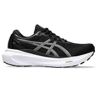 Imagem de ASICS T nis de corrida feminino Gel-Kayano 30, Preto/folha de rocha, 6.5 Wide