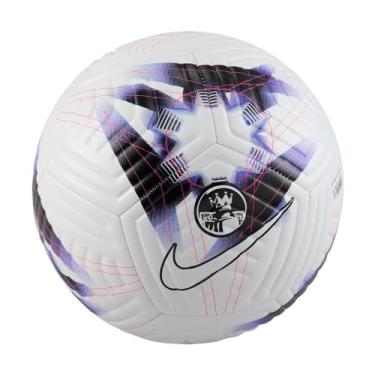 Imagem de Bola Futebol de Campo Nike Academy Premier League 2023 2024 Branco e Roxo