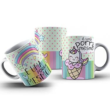 Imagem de Caneca Unicórnio Indelicado É uma Porra Mesmo Engraçada