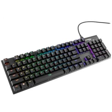 Imagem de Teclado Mecânico Gamer USB HyperX Preto - Alloy FPS RGB, Preto