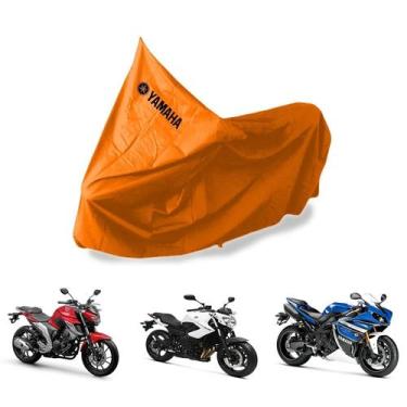 Imagem de Capa Protetora Impermeável Para Moto Yamaha - SPTS,  G, Laranja