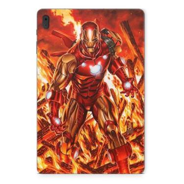 Imagem de Adesivo Galaxy Tab S8 Sm-X7068 Homem De Ferro 2 - Skin Zabom