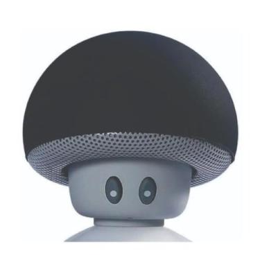 Imagem de Mini Caixa de Som Mini Speaker 3W Cogumelo Com Ventosa 5cm - KAPBOM,  