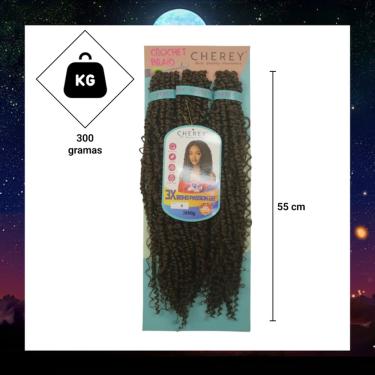 Imagem de Aplique Cabelo 3x Boho Passion 55cm 300g Crochet Braid