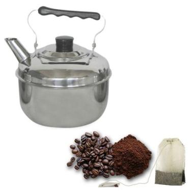 Imagem de Chaleira em Aço Inox 2 Litros Malta Resistente