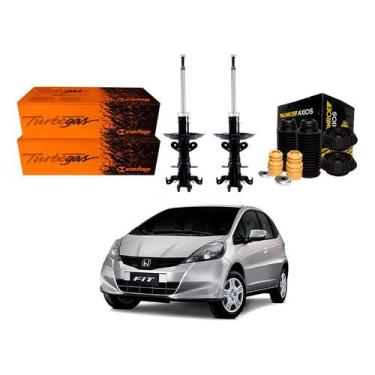 Imagem de Kit Amortecedor Dianteiro New Fit 1.4 1.5 2009 A 2013 - Cofap