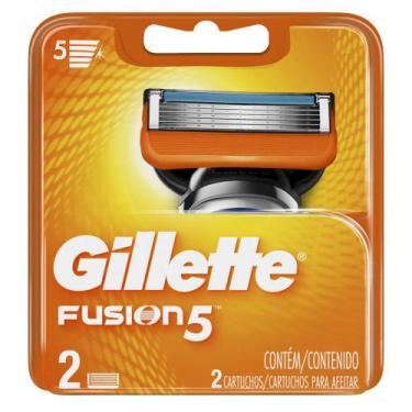 Imagem de Carga para Aparelho de Barbear Gillette Fusion5 2 Unidades