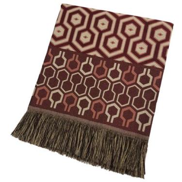 Imagem de Xale Manta para Sofá e Cama Dupla Face Luxuosa Decorativa Resistente 1