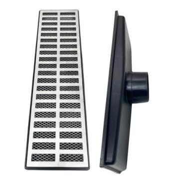 Imagem de Ralo com Sifão 15x50 Alumínio Anti Insetos Coletor Saída 100mm - FICON