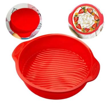 Imagem de Forma Para Bolo e Torta 29cm Redonda Antiaderente Prime Chef
