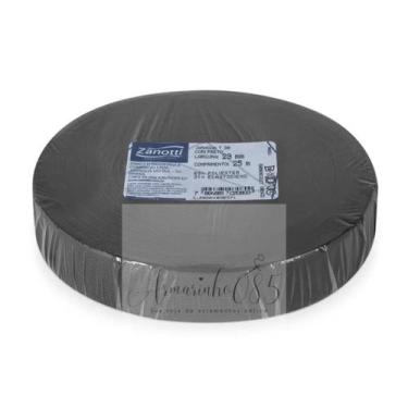 Imagem de Elástico Jaragua Zanotti C/25 Metros - Escolha a largura, Preto, 29mm