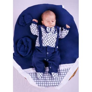 Imagem de Saida Maternidade Pedro  peças - Pandora Baby Enxovais, Azul