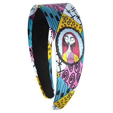 Imagem de Bioworld Faixa de cabeça The Nightmare Before Christmas para mulheres e meninas - Sally Headband, Multicolorido., 1 Count (Pack of 1)