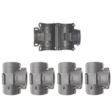 Imagem de PGFUN Conector T Wire Loom Tubo Convoluto Aberto Encaixe T para Conduíte de 1/5.1 cm (pacote com 5)