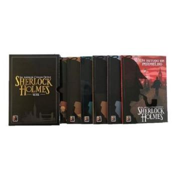 Imagem de Box Sherlock Holmes - Sir Arthur Conan Doyle - 6 Livros - Editora Pé d