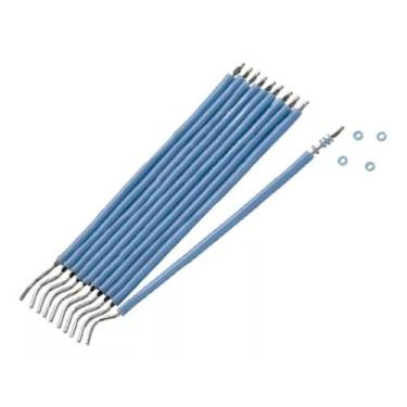 Imagem de Borracha Aparelho Ortodôntico Estético Com 100 Uni. 1 Cor 01 Palitinho