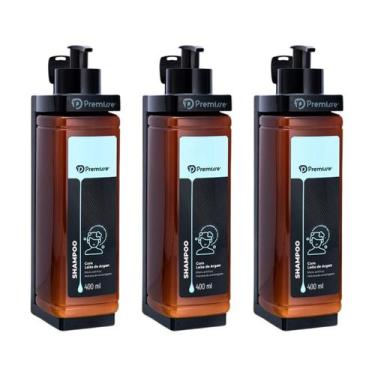 Imagem de Kit 3 Dispenser Porta Shampoo Parede Box Banho Chuveiro Hotel Pousada 