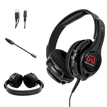 Imagem de Fone de ouvido GamesterGear para PC PS4 Xbox One estéreo para jogos, bate-papo on-line, fone de ouvido com microfone removível – iPad Mobile Tablet Mac