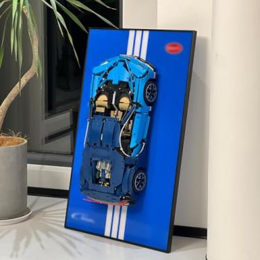 Imagem de iLuane Quadro de Exibição para LEGO, Brinquedo de Construção Intertravado, Azul, Adulto, Inclui 1, Indoor