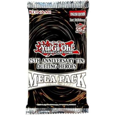 Imagem de Yu-Gi-Oh! Jogo de cartas colecionáveis 25th Anniversary Dueling Heroes Booster MEGA Pack [18 cartas]