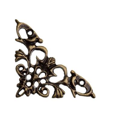 Imagem de Cantoneira Acabamento Imperial 4 Peças Decoração Espelhos Bandejas Cai