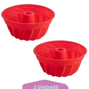 Imagem de Kit 2 Formas Redonda de Silicone Sortida Espiral Sobremesa - QUALITY H