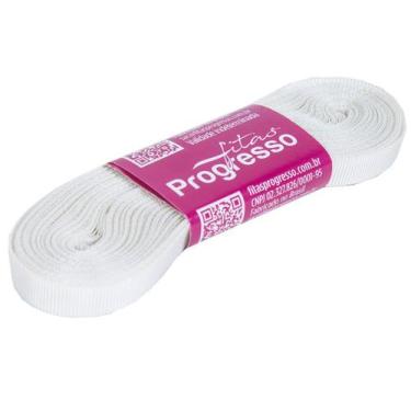 Imagem de Fita Gorgurão Progresso 7mm nº1 - 10m Cor 690 Off White - 01 unidade -