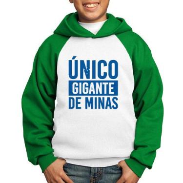 Imagem de Moletom Infantil Único gigante de Minas - Foca na Moda, Branco, Verde,