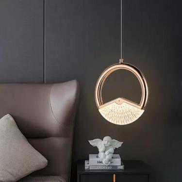 Imagem de Kit 3 Luminárias Pendente de Led Moderno Redondo Romântico Nórdico - A