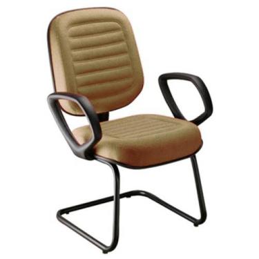 Imagem de Cadeira Diretor para Escritório Linha Blenda Bege - Design Office Móve