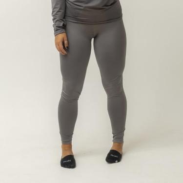 Imagem de Calça Térmica Feminina Segunda Pele Esportiva Compressão Com Proteção 