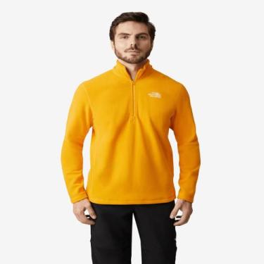 Imagem de Suéter Fleece Masculino The North Face Tka 100 Glacier 1/4 Zip, M, Ama