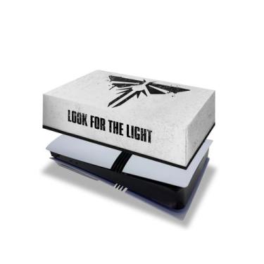 Imagem de Capa Compatível PS5 Pro Anti Poeira Horizontal - The Last Of Us Firefl