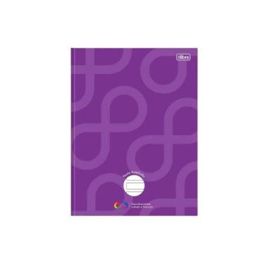 Imagem de Caderno de Caligrafia Pauta Ampliada Brochura CD Tilibra Neuro , ROXO