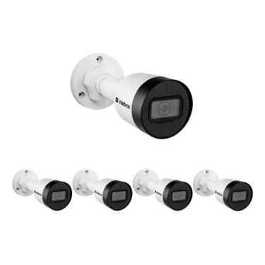 Imagem de Kit 5 Câmera Ip 2 Megapixels 30m Poe Vipc 1230 B G4 Intelbras
