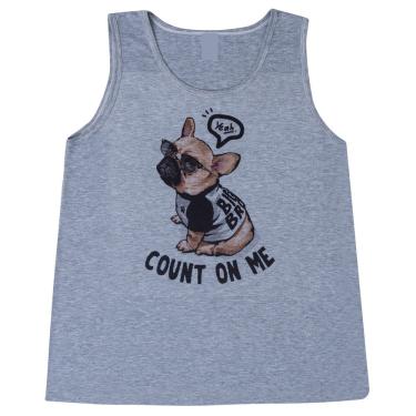 Imagem de Blusa Feminina Plus Size Regata em Poliéster Estampada