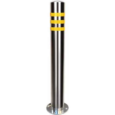 Imagem de Cones de cuidado para montagem no piso para entrada de automóveis, pequena barreira de tráfego rodoviário para estacionamentos/veículos/escola/crianças externas, paradas de estacionamento em