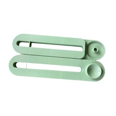 Imagem de Dynwave Imprensa e endurecedor do patim do rolo, rolo liso ajustável da imprensa do patim da figura de 90-270 graus, equipamento de treinamento de patinação, Verde