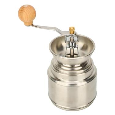 Imagem de Moedor Manual de Grãos de café, Moedor de café Com Manivela Manual de Aço Inoxidável para Gotejamento de café, Prensa Francesa de café para Moedor de Mão