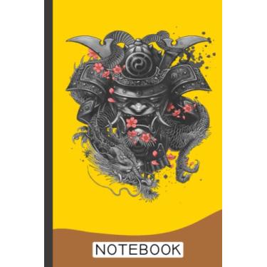 Imagem de Samurai Warrior Japanese Bushido Knight Notebook: Japanese Samurai Style Notebook - Good Gift For Japan Fans - 6x9 inch, 120 Pages, Notepad for notes